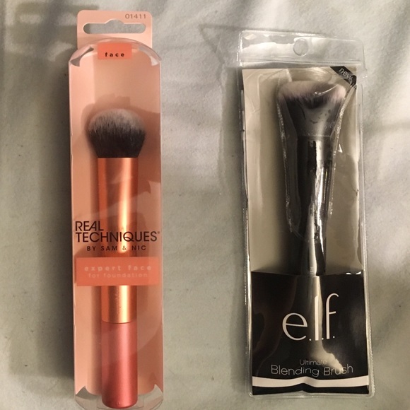 Real Techniques Other - 2/$15, NWT Makeup Brush Duo